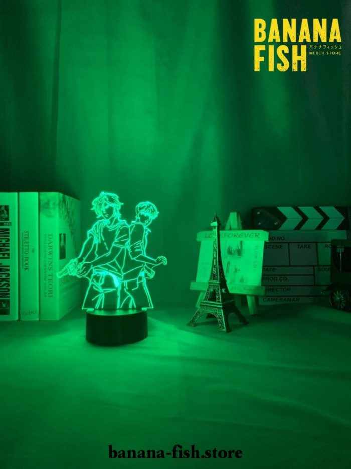 Banana Fish Ash Lynx And Eiji Okumura 3D Led Night Light