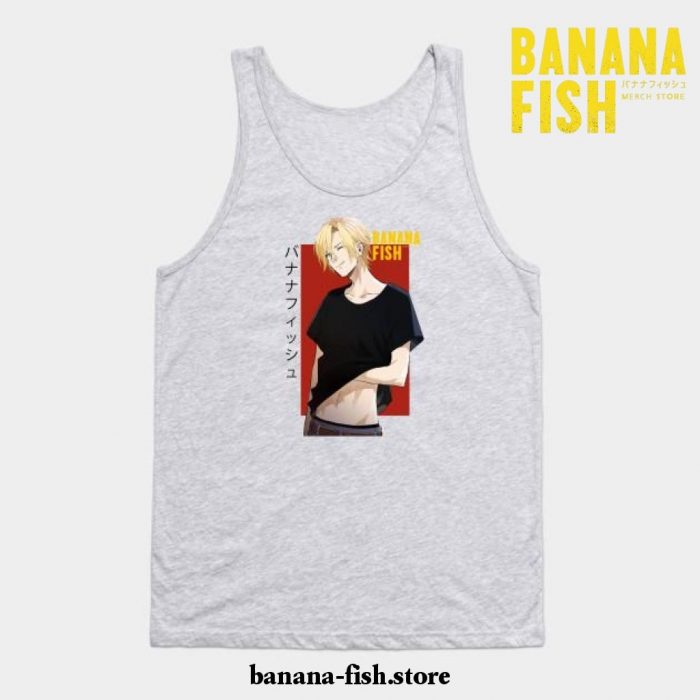 Banana Fish Ash Lynx Eiji Okumura Anime Tank Top 02 Gray / S