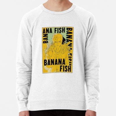 Banan  Fish Unique Art Sweatshirt Official Cow Anime Merch