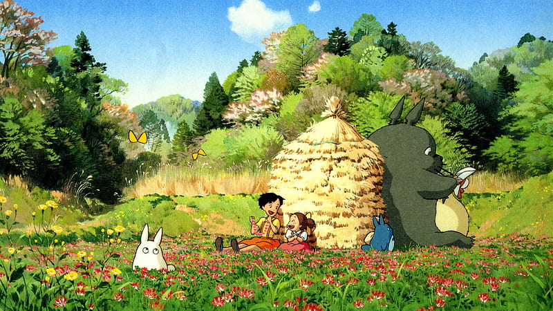 HD wallpaper my neighbor totoro beautiful countryside japanese anime u rural japan - Banana Fish Store
