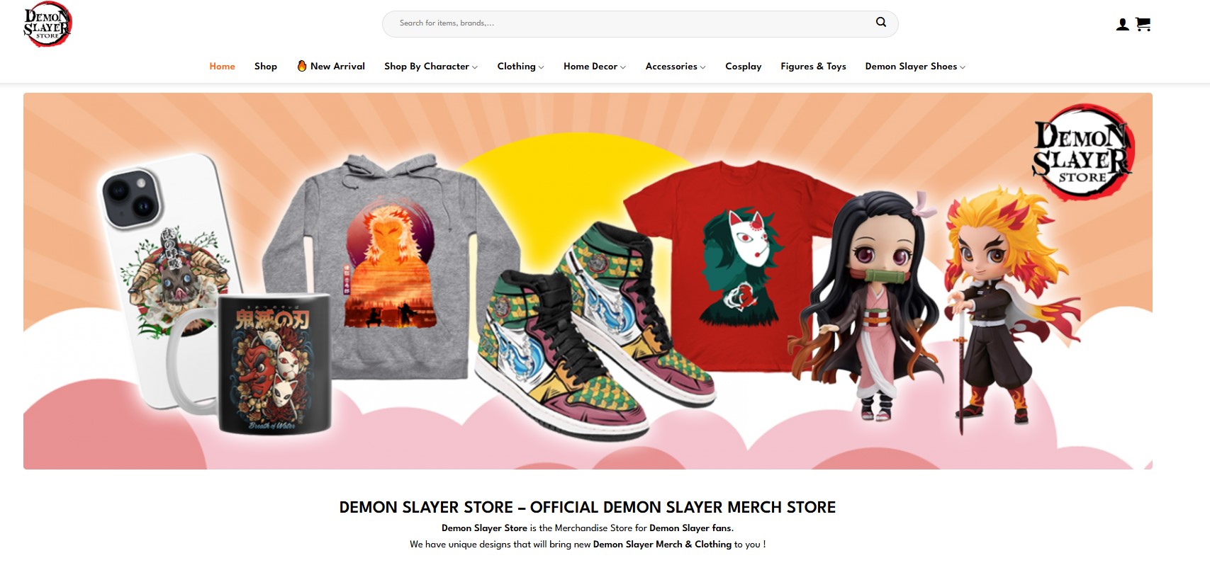 demonslayer.store - Banana Fish Store